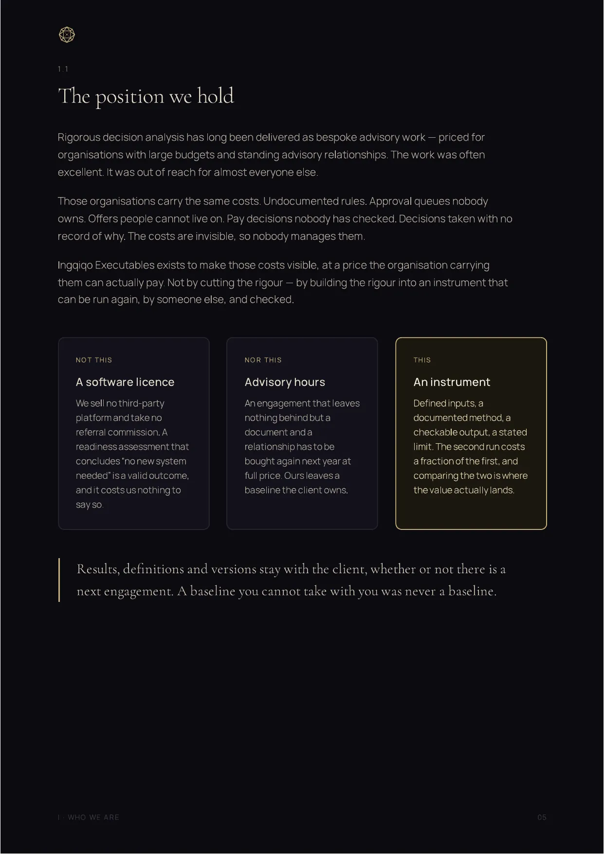 Company Profile, page 5