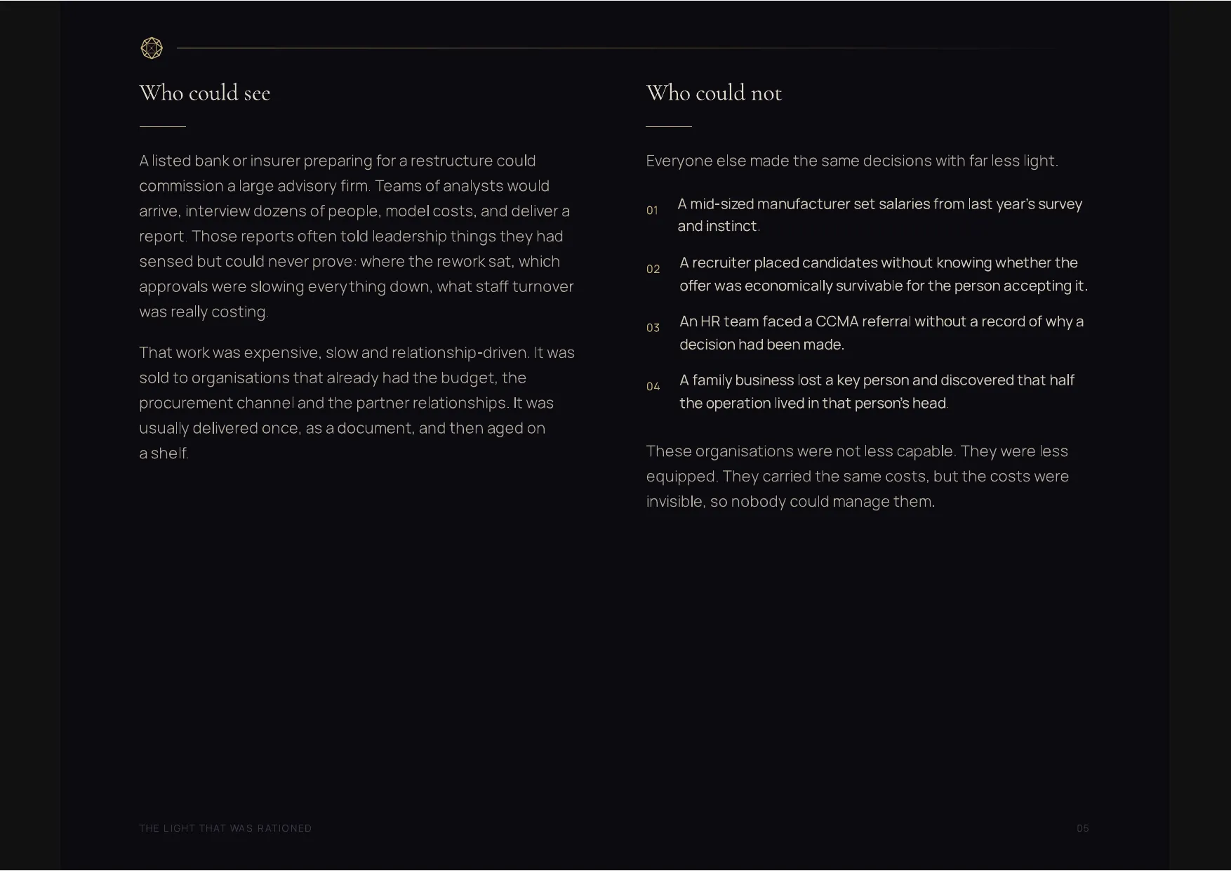 Seeing Clearly, page 5