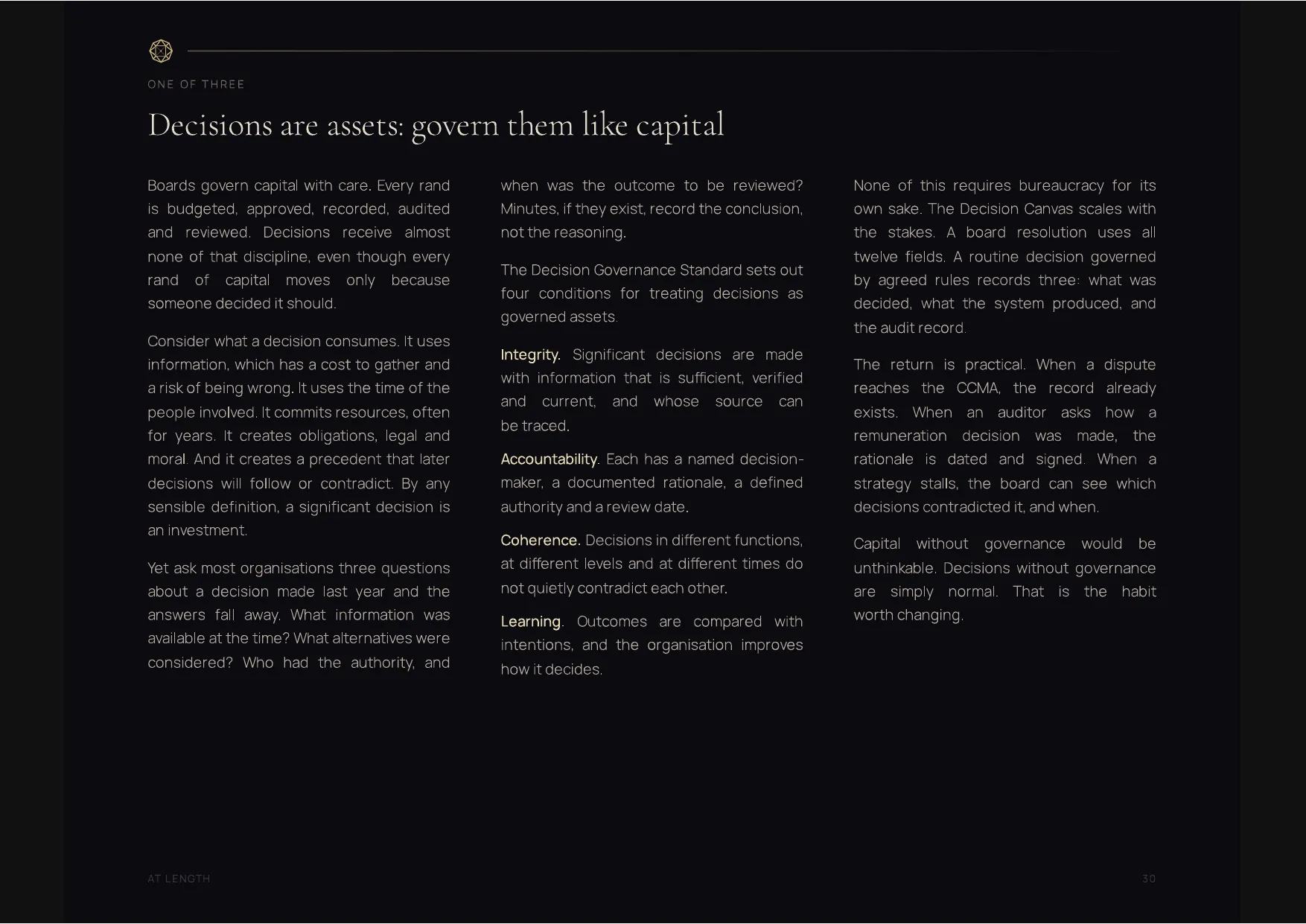 Seeing Clearly, page 30