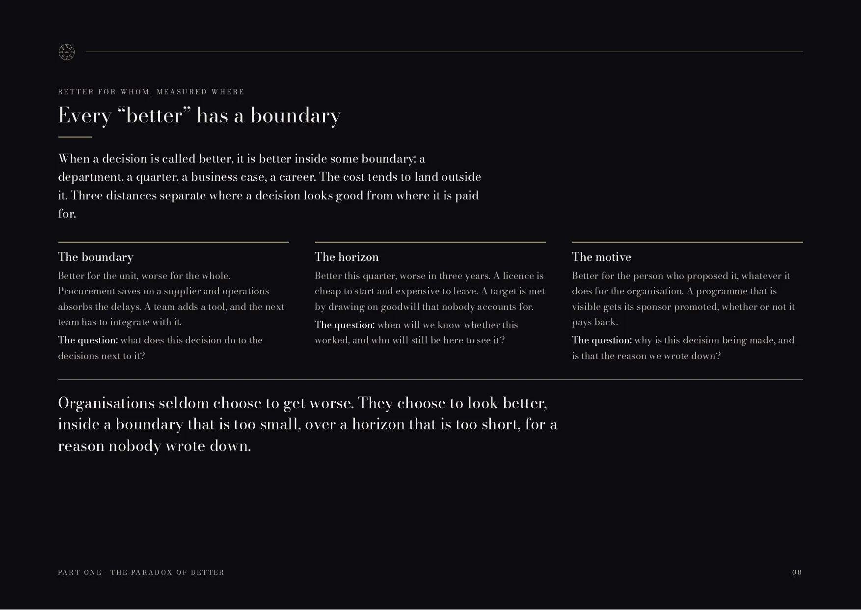 The Price of Better, page 8
