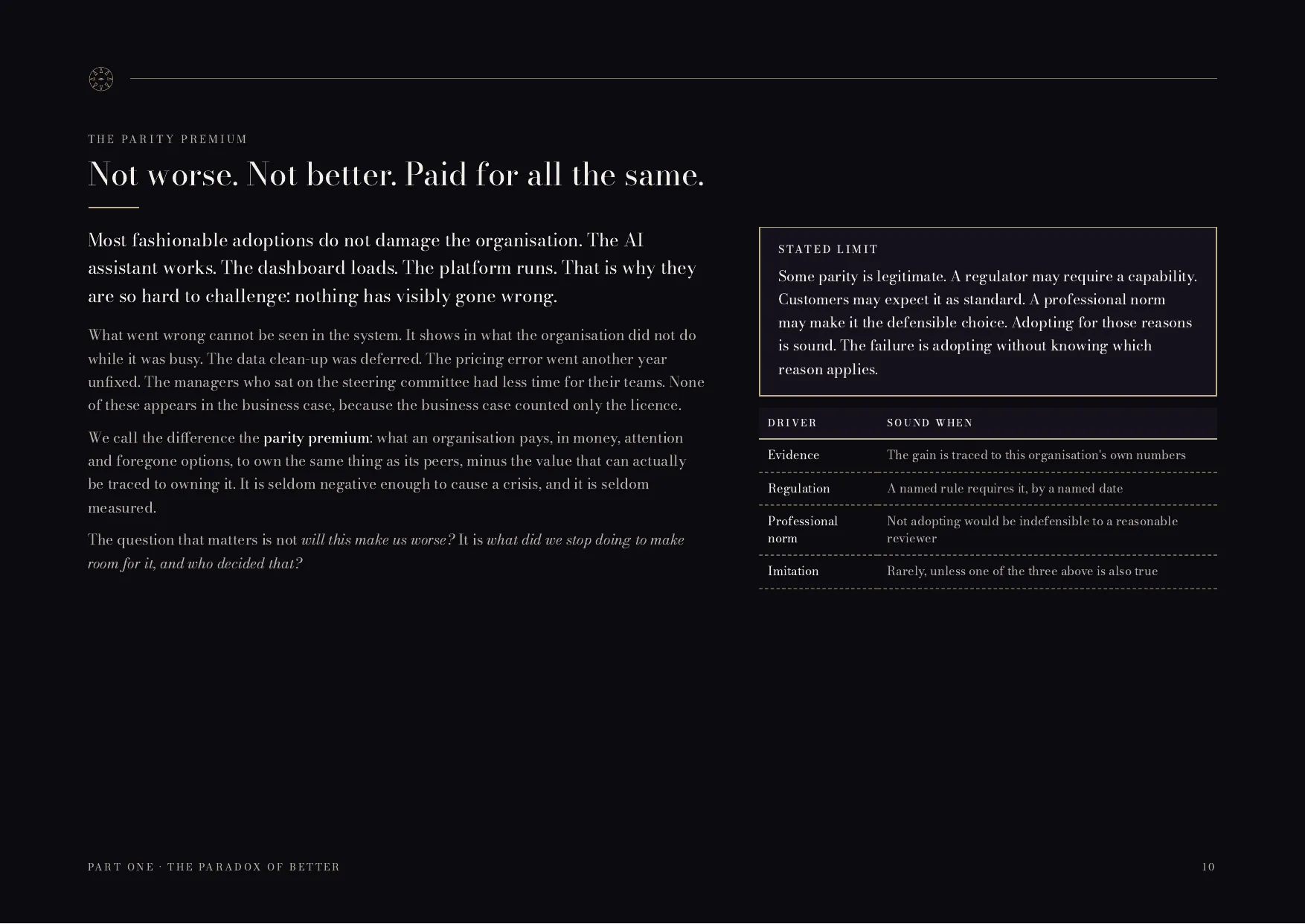 The Price of Better, page 10