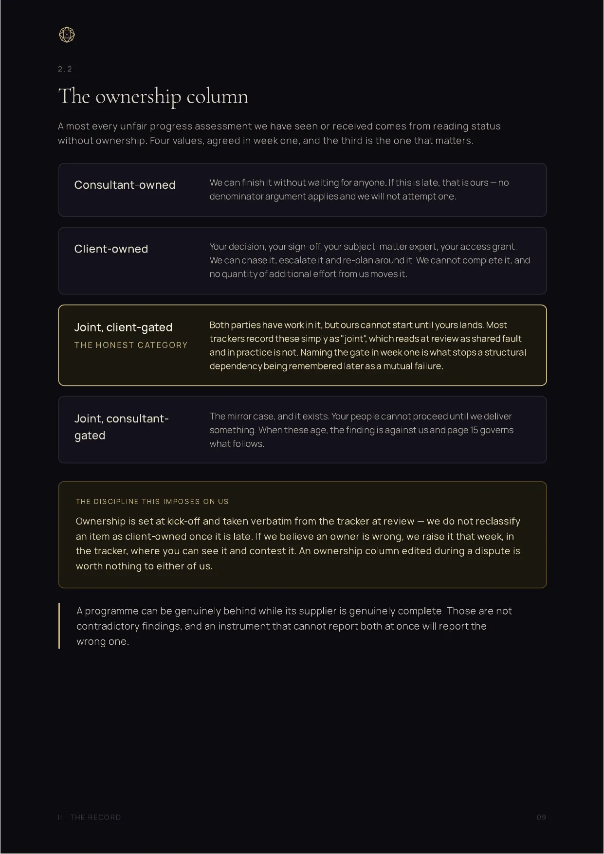 The Progress Record, page 9