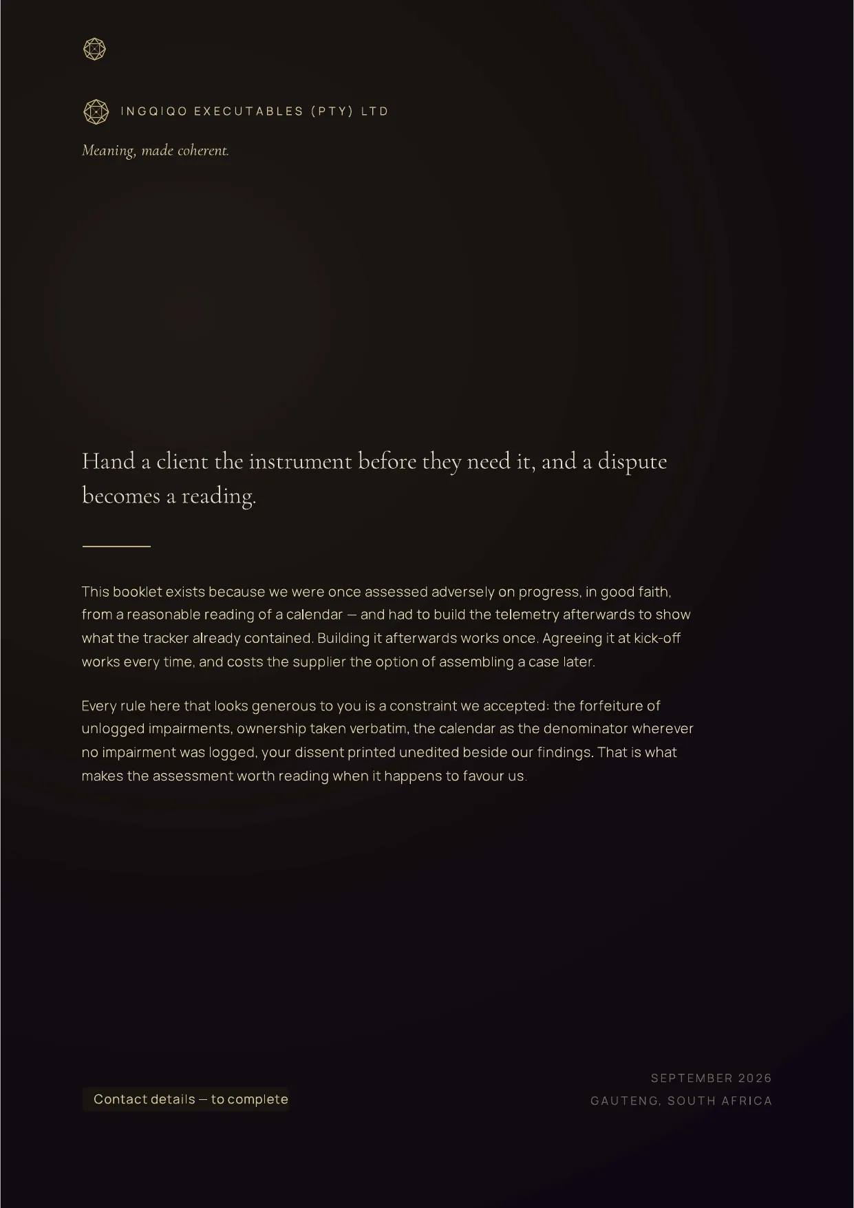 The Progress Record, page 20